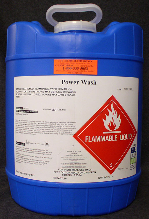POW5 Power Wash Extra Strong Press Wash 5 Gal HAZMAT SHIPPING 167.
